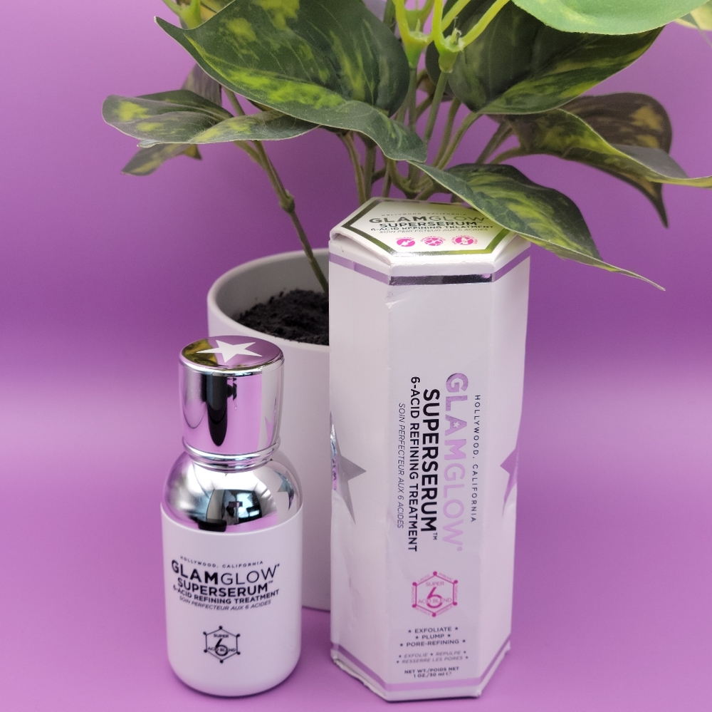 Glamglo superserum 6 acid refining treatment serum